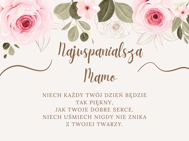 Dzień Mamy życzenia
