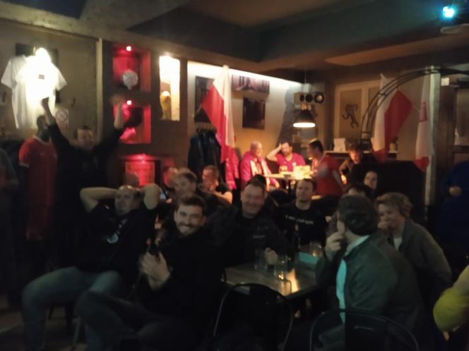 Mecz Polska-Francja oglądany w Poznaniu