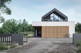 Domy z dwustanowiskowym garażem