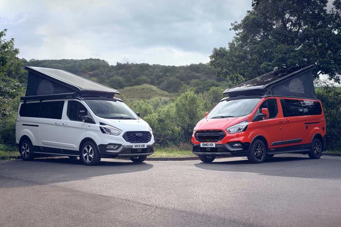 Podgrzewanego łóżka jeszcze nie było! Ford Transit Custom Nugget w wersjach Active i Trail
