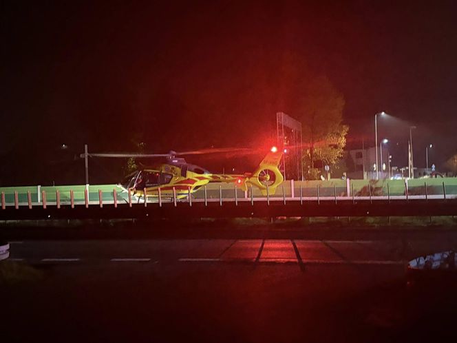 Karambol na DK1 w Piasku