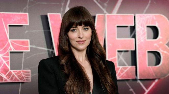 Dakota Johnson na premierze filmu "Madame Web"