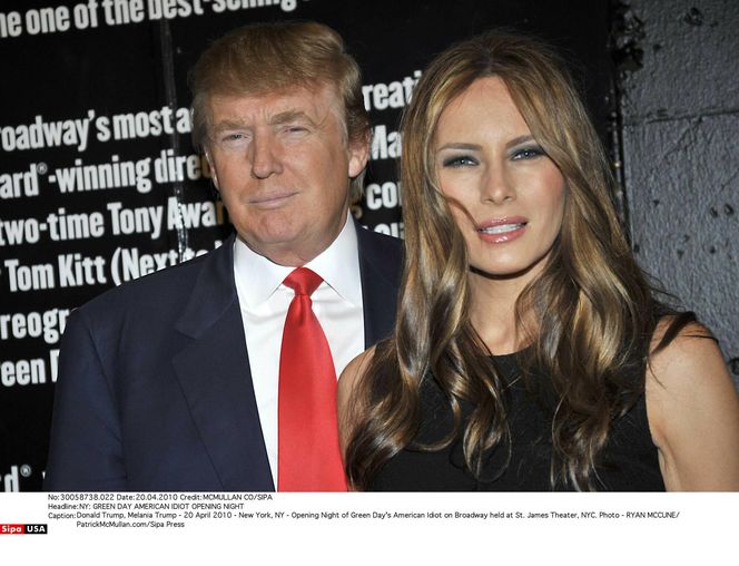 Donald i Melania Trump, rok 2010 