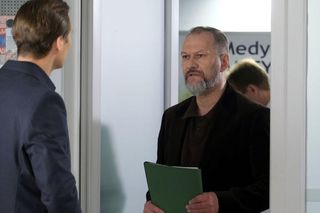 M jak miłość odc. 1879. Olek (Maurycy Popiel), Mirosław Wójcik (Jakub Kornacki)