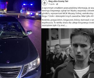 Śmiertelny wypadek w Wilczycach. Nie żyje biegacz Jan Wydra