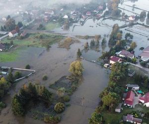 Powódź w Lubuskiem. Odra zalała ulice w Osiecznicy.