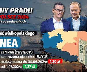 Ceny prądu w Polsce 2024 - przed i po podwyżkach 