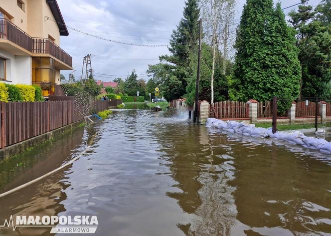 Podtopienia w Oświęciumiu