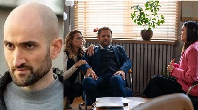 Barwy szczęścia, odcinek 3209. Omar (Kiril Denev), Asia (Anna Gzyra), Klemens (Sebastian Perdek), Natalia (Maria Dejmek)