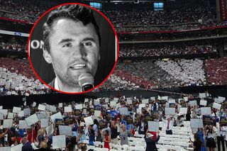 Tłumy na pogrzebie Charliego Kirka. Tak żegna go Elon Musk