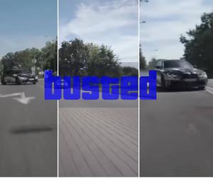 Drift i jazda bokiem wyszły mu… bokiem. 23-latek stracił prawo jazdy