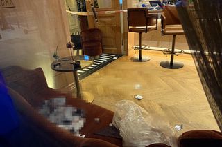 Atak nożownika w hotelu