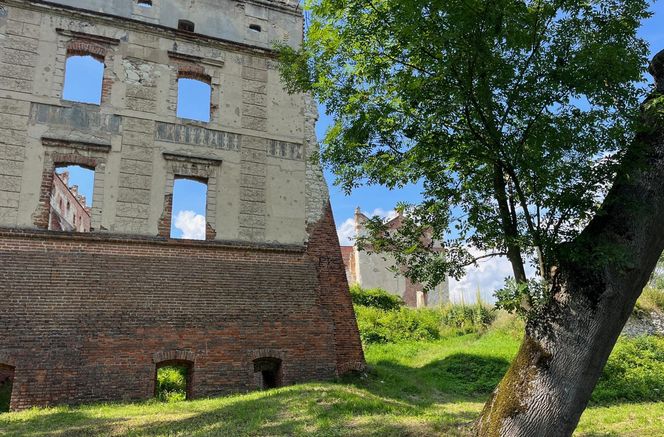 Ruiny zamku w Krupem pod Krasnymstawem