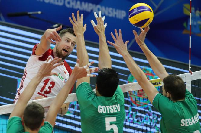 MŚ siatkarzy 2018, Michał Kubiak, Polska - Bułgaria