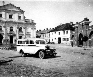 Brama Lwowska w Zamościu na starych zdjęciach