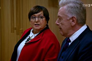 Barwy szczęścia odc. 2047. Irenka (Krystyna Tkacz), Ludwik (Marek Lewandowski)