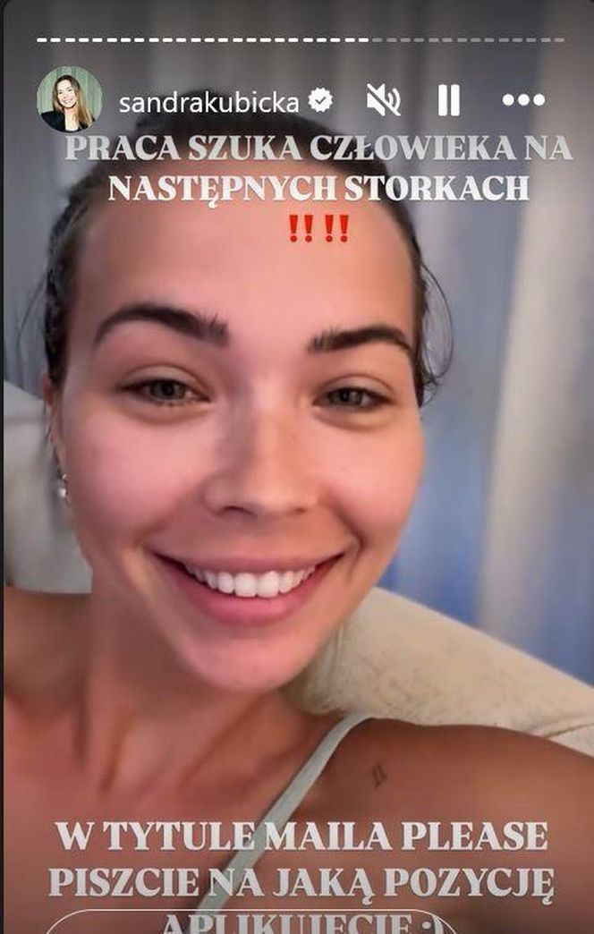 Sandra Kubicka nie przejmuje się hejtem i szuka pracowników. Jakie warunki oferuje?