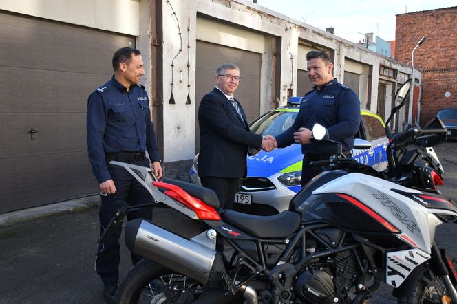 Policjanci z Góry mają nowy motocykl. Jedyny taki w województwie dolnośląskim!