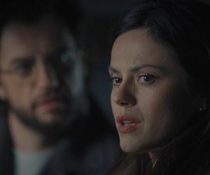 M jak miłość odc. 1853. Kasia (Paulina Lasota), Mariusz (Mateusz Mosiewicz)