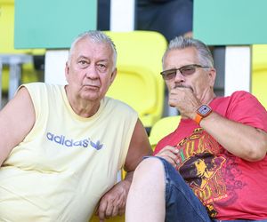 Kibice na meczu GKS Katowice - Arka Gdynia