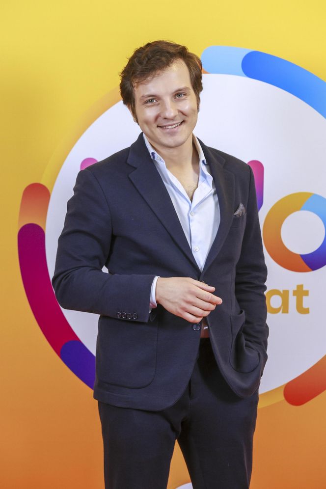 Syn Piotra Gąsowskiego i Hanny Śleszyńskiej w "Halo, tu Polsat"