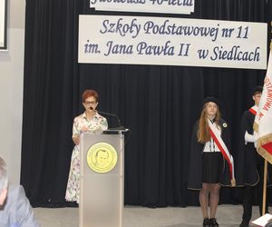 Jubileusz 40-lecia połączony był ze świętem szkoły, ponieważ obchodzi ona również 28. rocznicę nadania imienia.