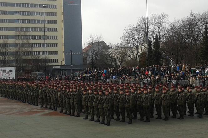 Przysięga czerwonych beretów z Gliwic