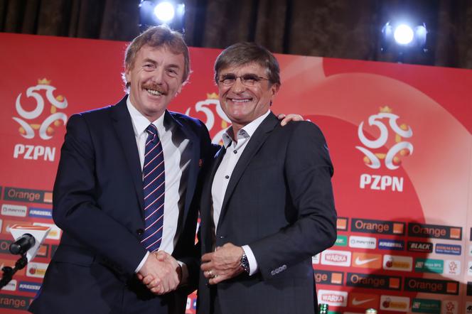 Adam Nawałka i Zbigniew Boniek