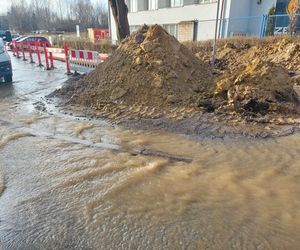 Awaria magistrali wodociągowej w Starachowicach