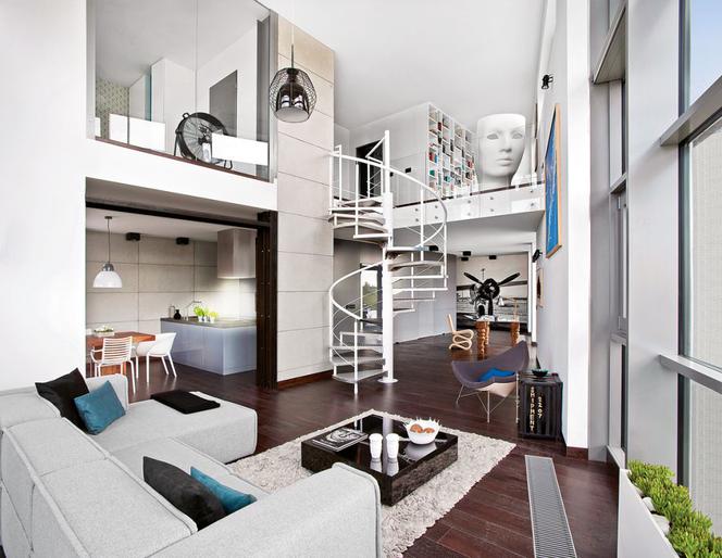 aranżacja kuchni - loft
