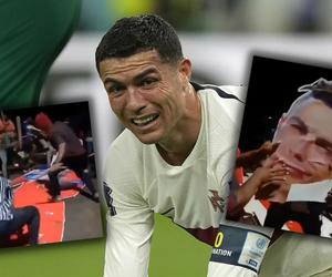 Agresywni kibice zdemolowali podobiznę Cristiano Ronaldo. Amatorskie nagranie trafiło do sieci