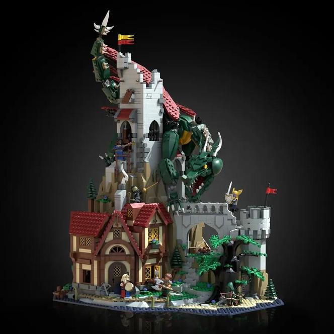 LEGO Ideas: Dragons Keep: Journey's End