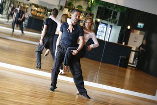 Kaczorowska i Rogacewicz dokazują na treningach