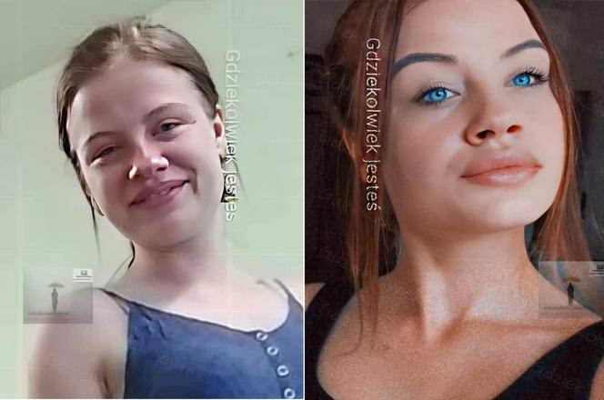 Życie 16-letniej Eweliny może zagrożone! Na miejscu zaginięcia kierowca srebrnego auta