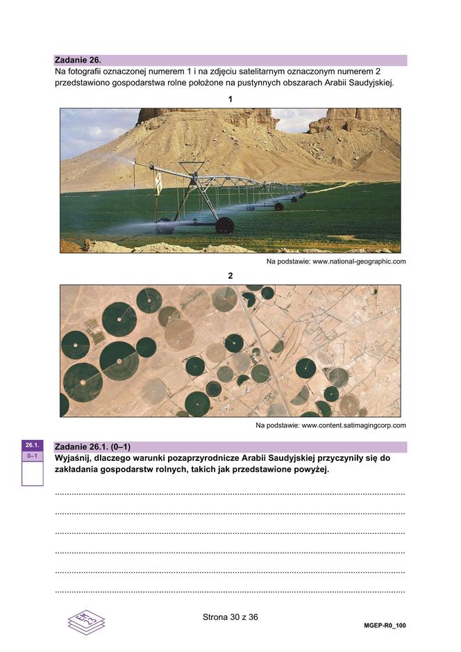 Matura rozszerzona geografia 2024 - ARKUSZE CKE