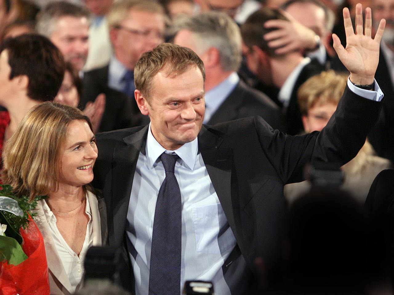 Donald Tusk, Małgorzata Tusk