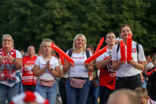 Polska - Brazylia: kibice w Strefie Kibica w Katowicach