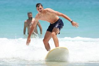 Iga Świątek i Hubert Hurkacz surfowali w Australii