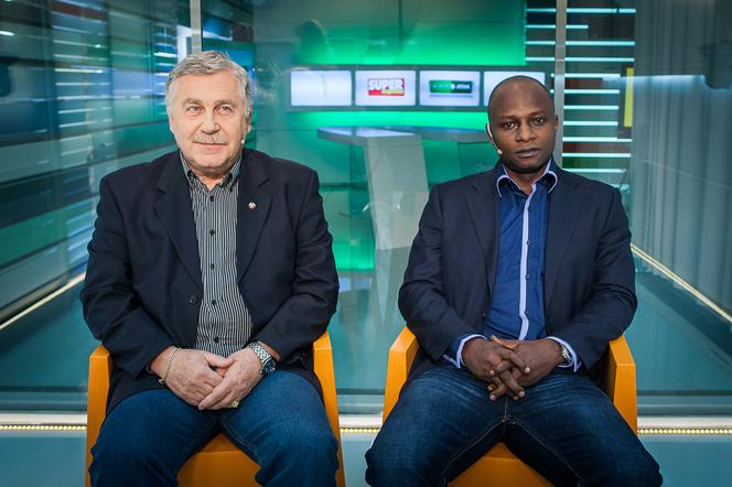 Jerzy Engel i Emmanuel Olisadebe