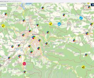 Sądeczanie polubili Krajową Mapę Zagrożeń. Zgłoszeń jest bardzo dużo!