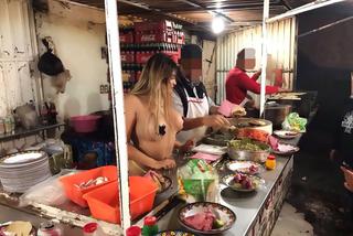 Gwiazda porno w barze