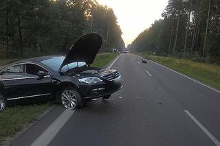 Wypadek na trasie Kolbuszowa - Mielec na Podkarpaciu