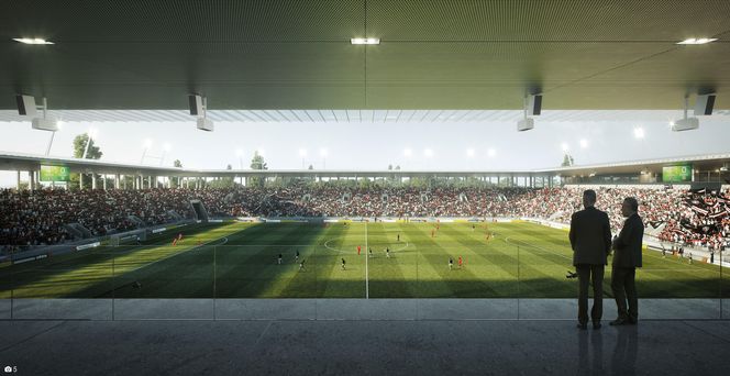 Wizualizacje nowego stadionu Polonii Warszawa