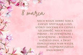 Dzień Kobiet życzenia na 8 marca