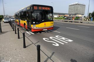 Na ulicy Strzegomskiej we Wrocławiu powstał niby buspas.