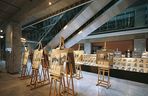 Wystawa pokonkursowa konkursu ŻYCIE W ARCHITEKTURZE 1989-1999. Projekt aranżacji wystawy: Jacek Oryl, Aneta Błażej