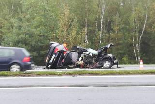 Tragiczna sobota na śląskich drogach. Na DK1 w Brudzowicach zginęła jedna osoba, pięć osób jest rannych