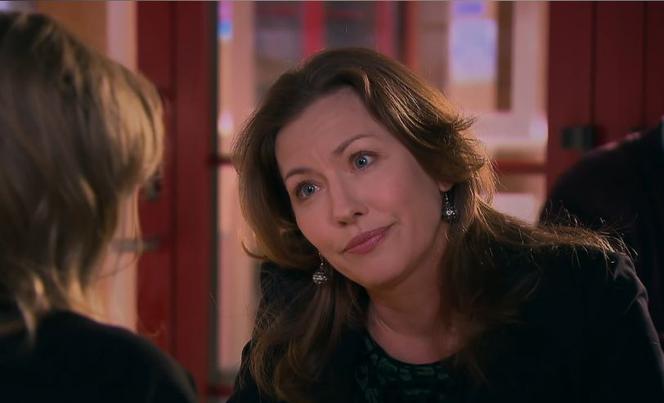 Na Wspólnej odc. 3252. Milena Nowakowska (Paulina Napora), Zuza (Małgorzata Socha)