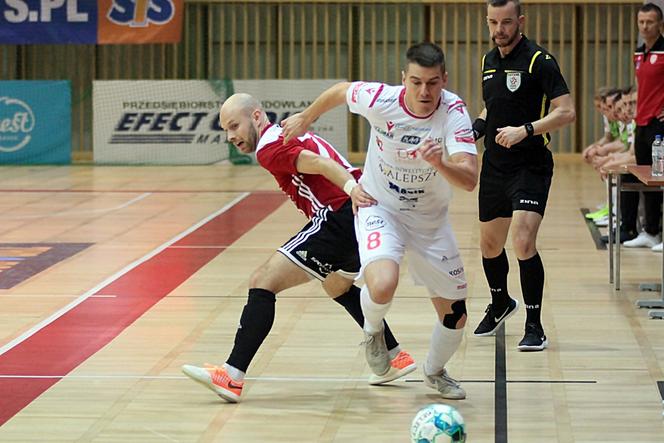 Futsalowa drużyna z Leszna wreszcie z przełamaniem na wyjeździe 