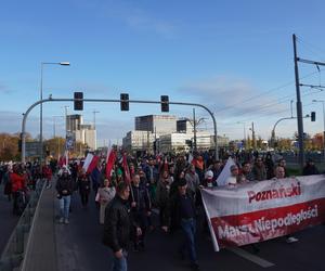 Poznański Marsz Niepodległości 2023 przeszedł ulicami miasta